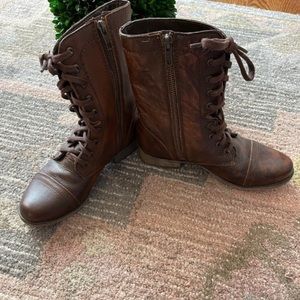 Steve Madden Troopa Leather Boot